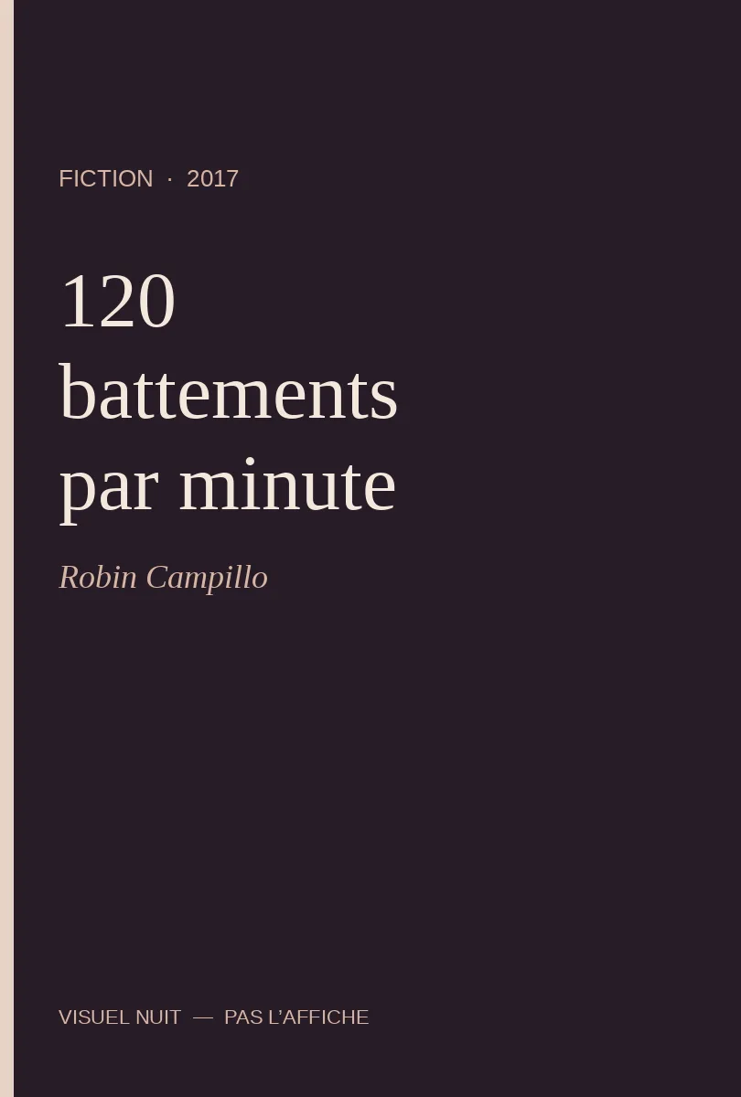 Visuel : 120 battements par minute
