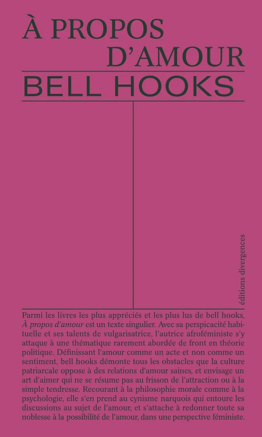 Couverture : À propos d’amour